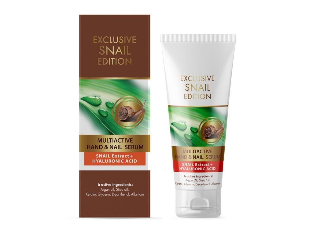 EXCLUSIVE SNAIL EDITION multiaktivní sérum na ruce a nehty, 75 ml