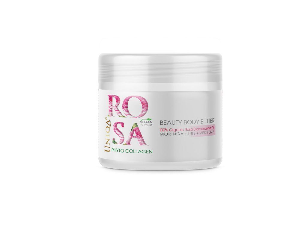 ROSA UNIQA Phyto Collagen Vegan tělové máslo, 350 ml