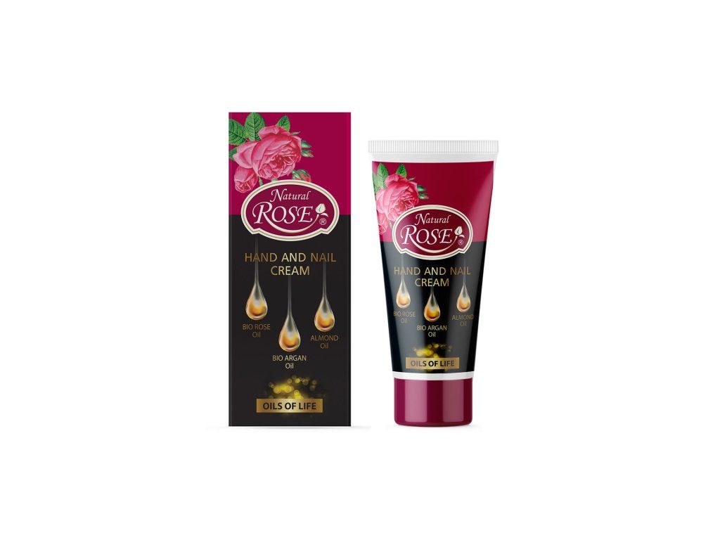 OILS OF LIFE krém na ruce a nehty, 50 ml