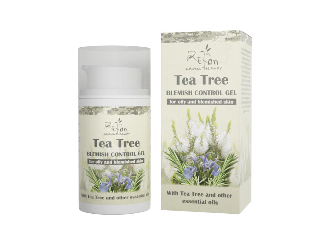 REFAN AROMATHERAPY TEA TREE gel proti nedokonalostem, 50 ml
