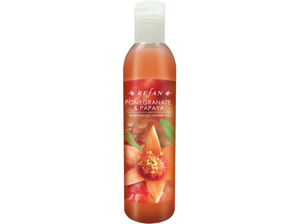 GRANÁTOVÉ JABLKO A PAPÁJA hydratující sprchový gel, 250 ml