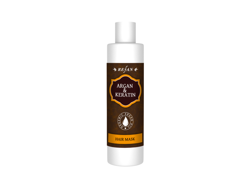 REFAN ARGAN & KERATIN maska na vlasy, 250 ml