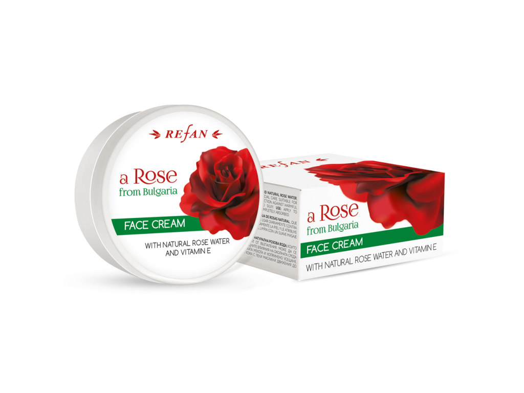 ROSE FROM BULGARIA krém na obličej s vitamínem E, 50 ml