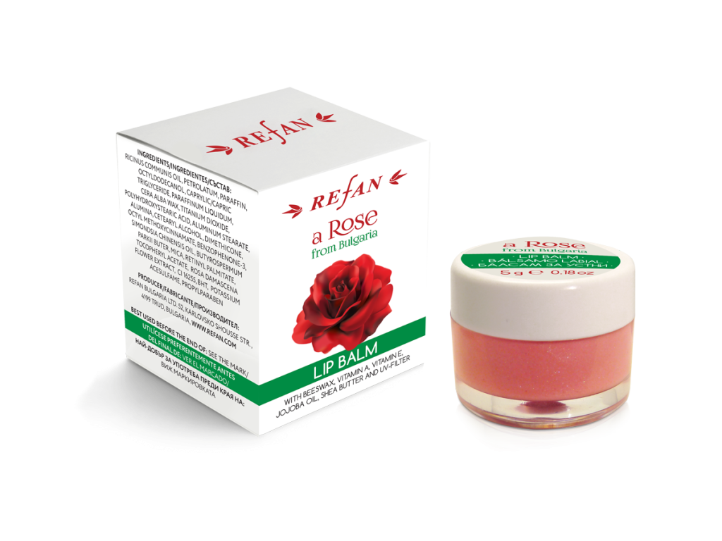 ROSE FROM BULGARIA balzám na rty, 5 g