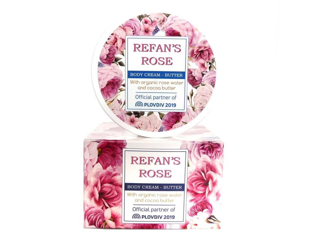 REFAN’S ROSE tělové krémové máslo, 200 ml