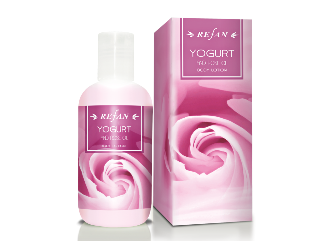 YOGURT AND ROSE OIL tělové mléko, 200 ml
