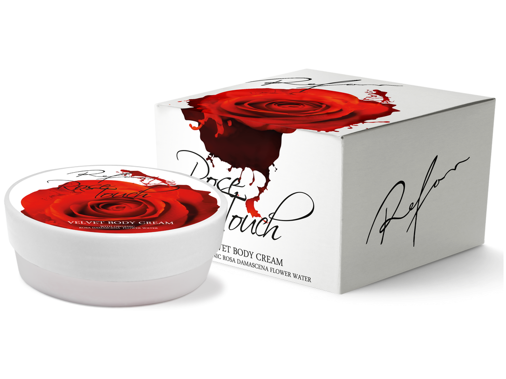 ROSE TOUCH sametový tělový krém, 200 ml