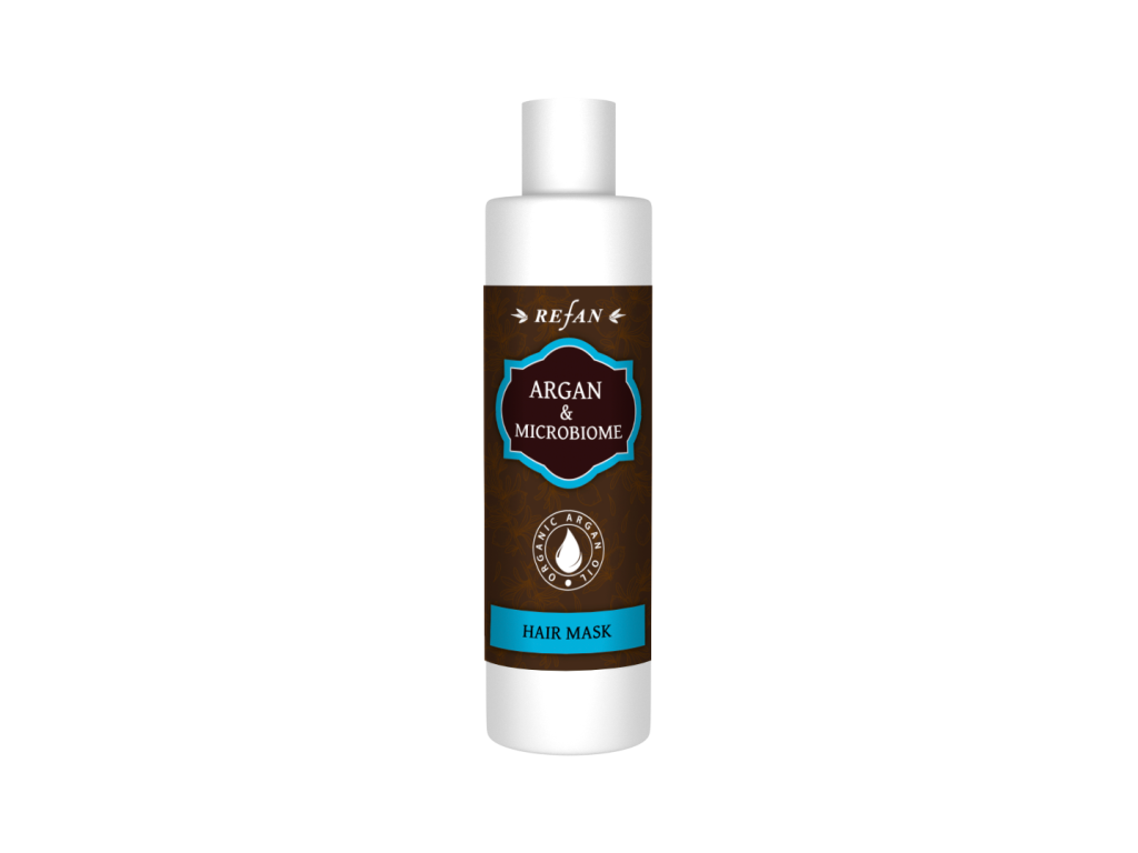 REFAN ARGAN & MICROBIOME maska na vlasy, 250 ml