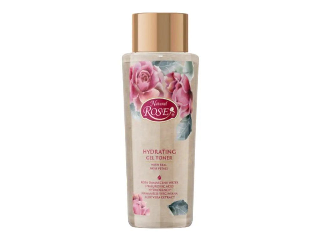 NATURAL ROSE Hydratační gelové tonikum, 375 ml