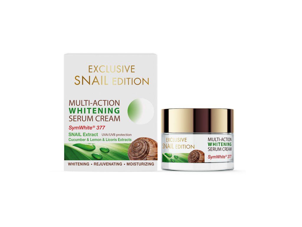 EXCLUSIVE SNAIL EDITION bělící krémové sérum, 50 ml