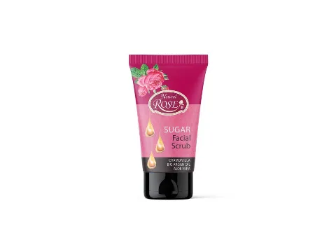 Cukrový peeling na obličej NATURAL ROSE, 150 ml