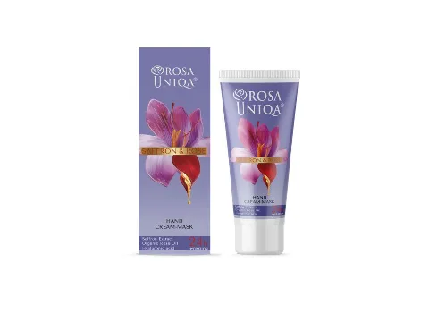 SAFFRON & ROSE krémová maska na ruce, 75 ml