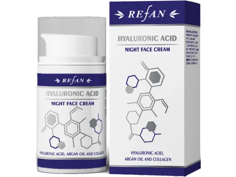 REFAN HYALURONIC ACID noční krém, 50 ml