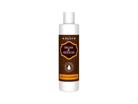 REFAN ARGAN & KERATIN krémový šampón, 250 ml