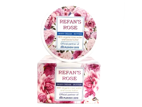 REFAN’S ROSE tělové krémové máslo, 200 ml
