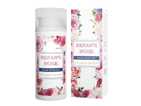 REFAN’S ROSE mycí gel na obličej, 100 ml
