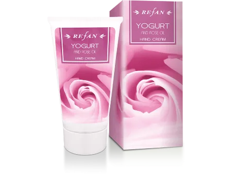 YOGURT AND ROSE OIL krém na ruce, 75 ml