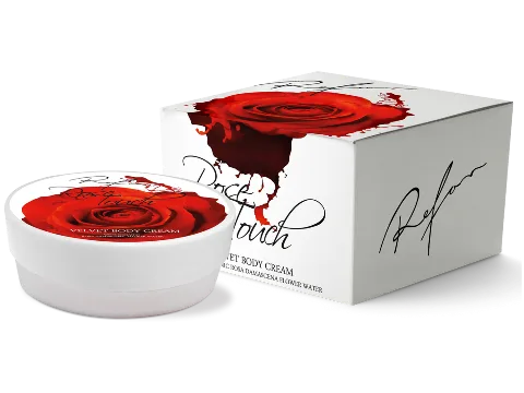 ROSE TOUCH sametový tělový krém, 200 ml