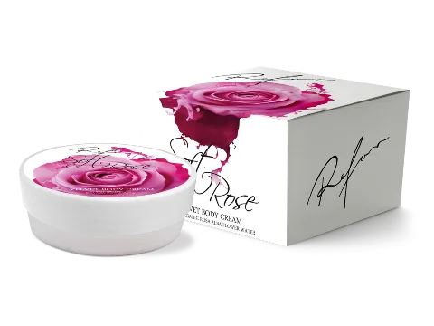 SOFT ROSE sametový tělový krém, 200 ml