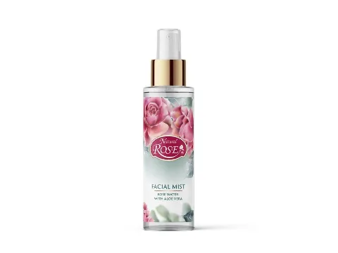 NATURAL ROSE obličejová mlha s růžovou vodou a aloe vera, 100 ml