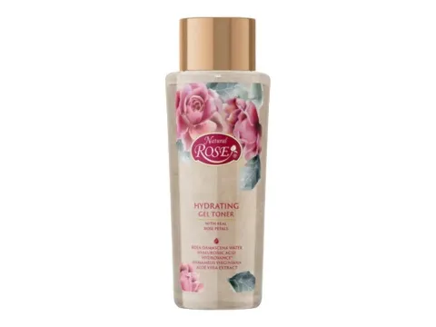 NATURAL ROSE Hydratační gelové tonikum, 375 ml