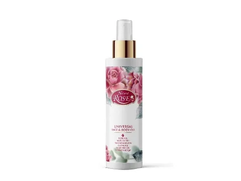 NATURAL ROSE univerzální olej na obličej a tělo, 200 ml
